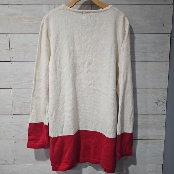 NWT Vintage Christmas Holiday Sweater Size Medium Snowman Nutcracker - Picture 7 of 8